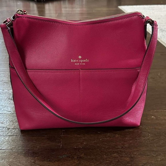 Kate Spade-Bailey Shoulder bag- vintage style pink-brand new without tags - Picture 6 of 12